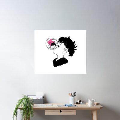 Alternative view of Vintage Classic Design Artwork Ponyo Poster