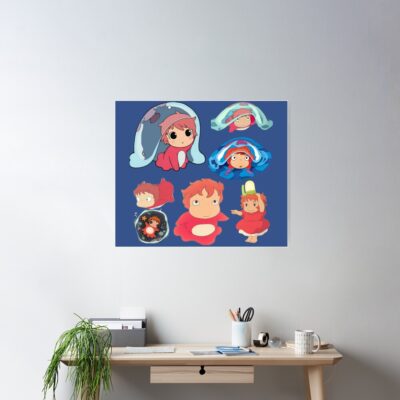 Alternative view of Exclusive Exclusive Fan Gear Ponyo Poster
