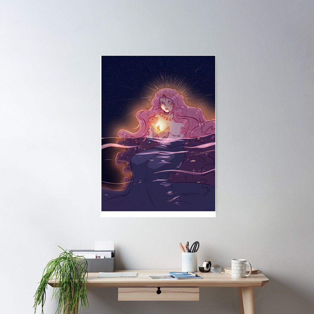 Retro Inspired Graphic Artwork Ponyo Poster - Image 2