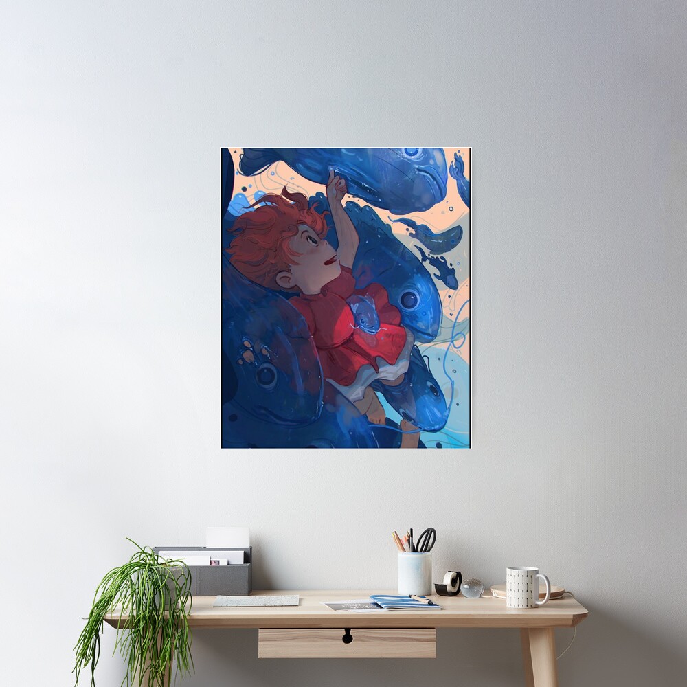 Vintage Classic Design Ponyo Poster - Image 2