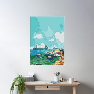 Alternative view of Sousuke Finds Ponyo Poster