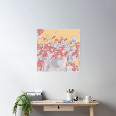 Alternative view of Ponyo Movie Art Poster
