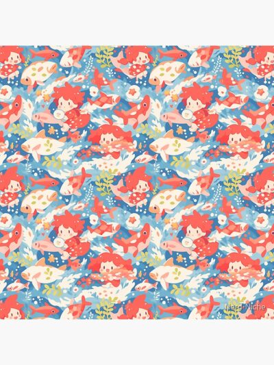 Alternative view of Enchanting Seaside Adventure Throw Pillow
