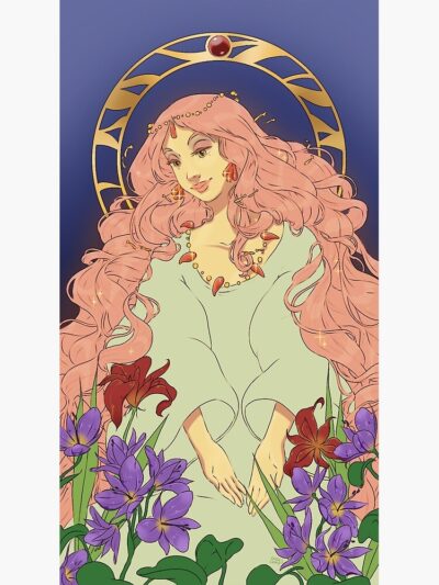 Alternative view of Gran Mammare Illustration Shower Curtain