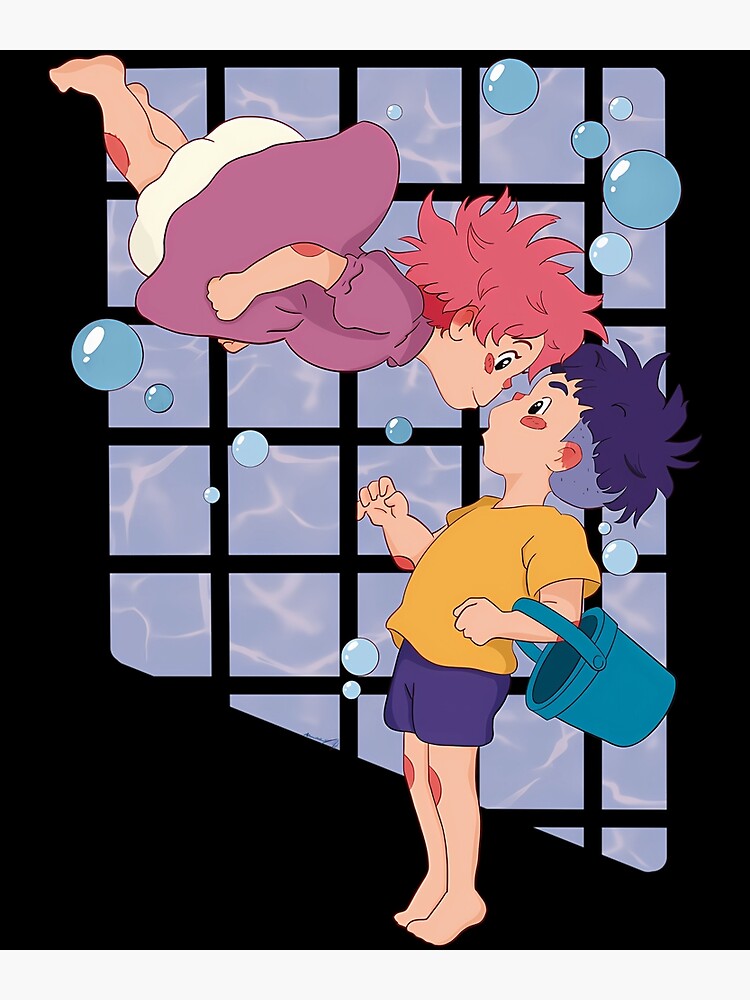 Modern Graphic Print Artwork Ponyo Tapestry - Image 2