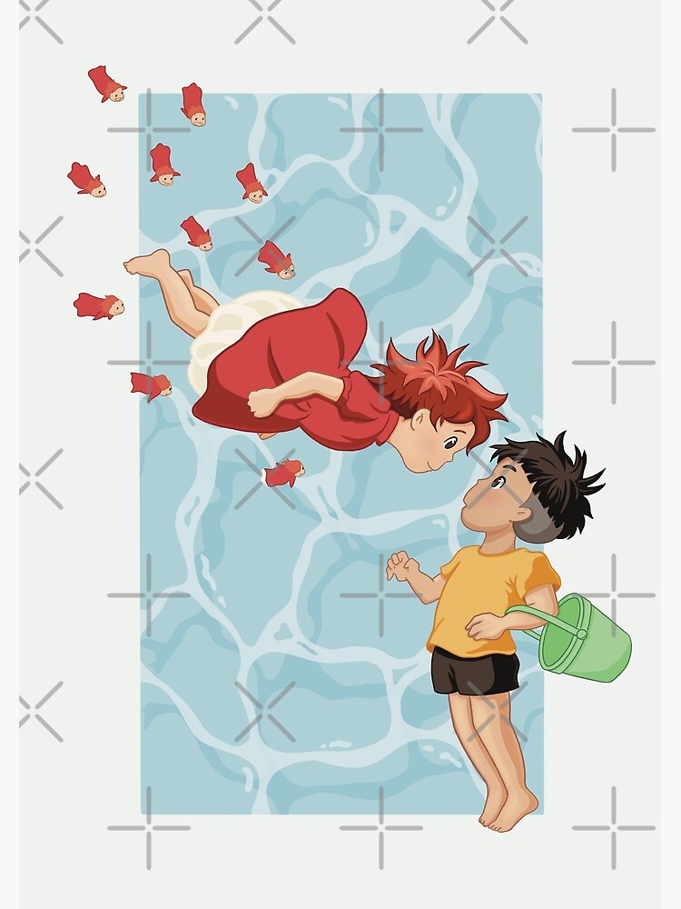 Retro Graphic Design Series Ponyo Tapestry - Image 2