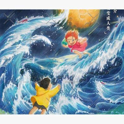 Alternative view of Vintage Exclusive Fan Collection Ponyo Tote Bag