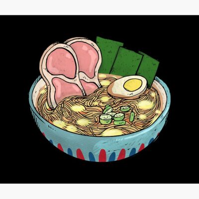 Alternative view of Ponyo Ramen Sticker Tote Bag