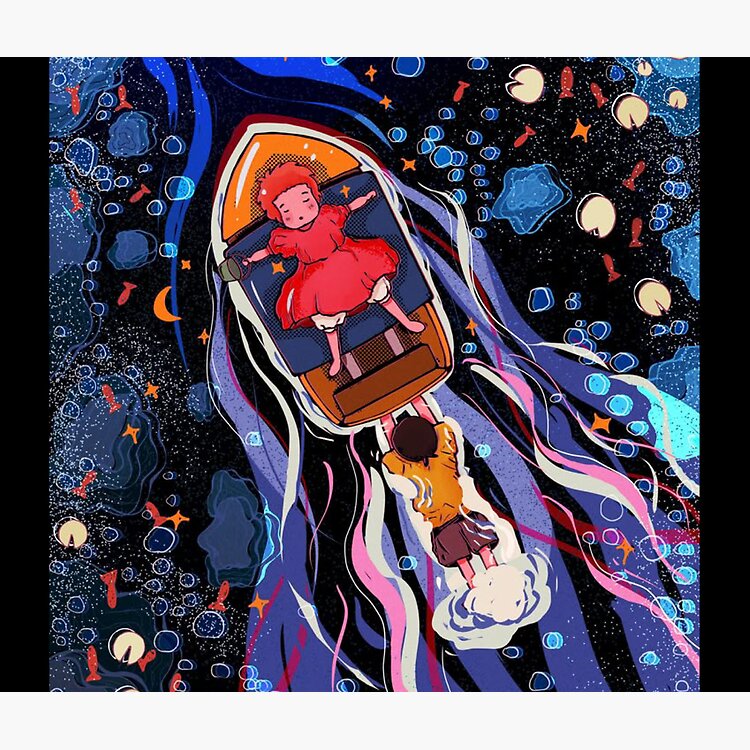 Modern Timeless Merchandise Series Ponyo Tote Bag - Image 2