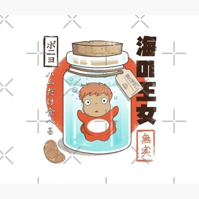 Alternative view of Exclusive Graphic Tribute Design Ponyo Tote Bag