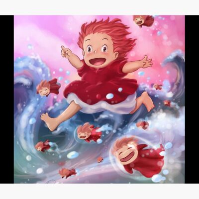 Alternative view of Classic Iconic Print Artwork Ponyo Tote Bag