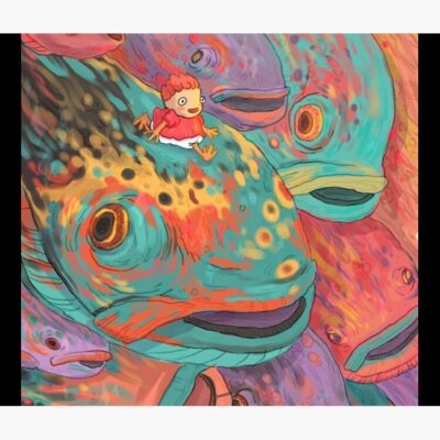 Alternative view of Modern Collectible Artwork Series Ponyo Tote Bag