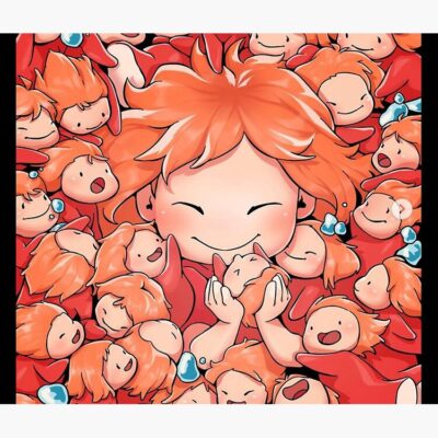 Alternative view of Vintage Iconic Tribute Artwork Ponyo Tote Bag