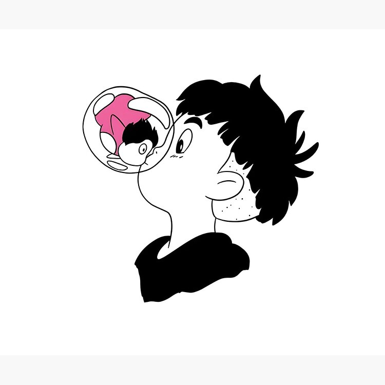 Vintage Classic Design Artwork Ponyo Tote Bag - Image 2