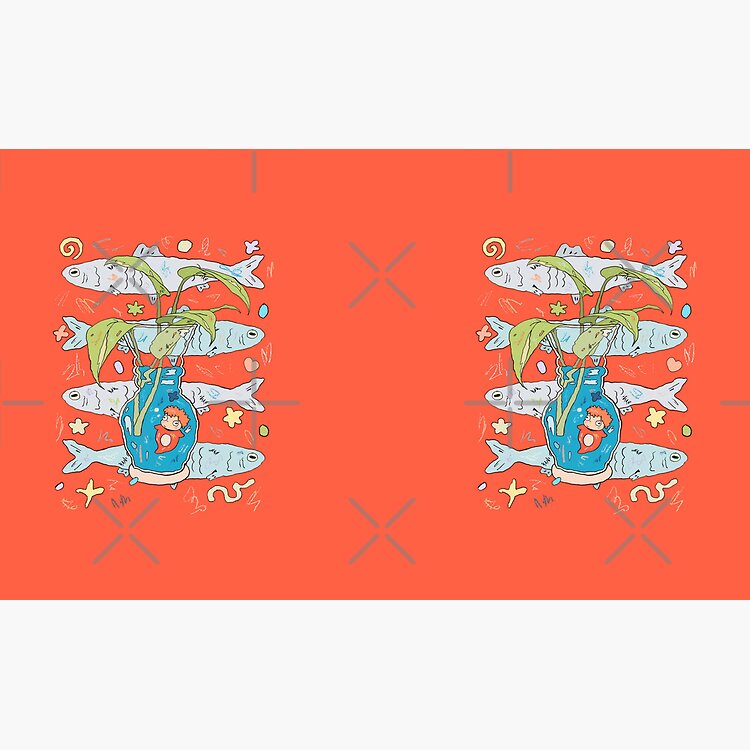 Vintage Timeless Artwork Ponyo Mug - Image 3