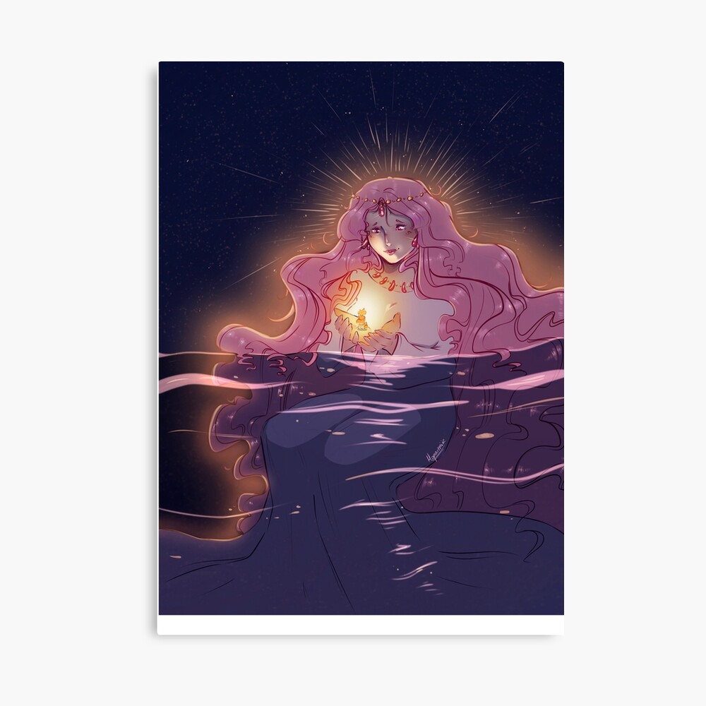 Retro Inspired Graphic Artwork Ponyo Poster