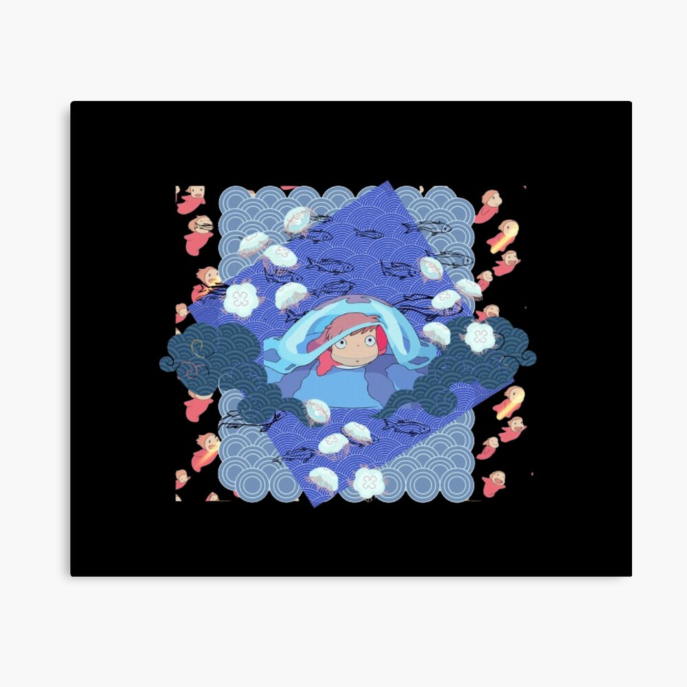 Retro Comfortable Apparel Ponyo Poster