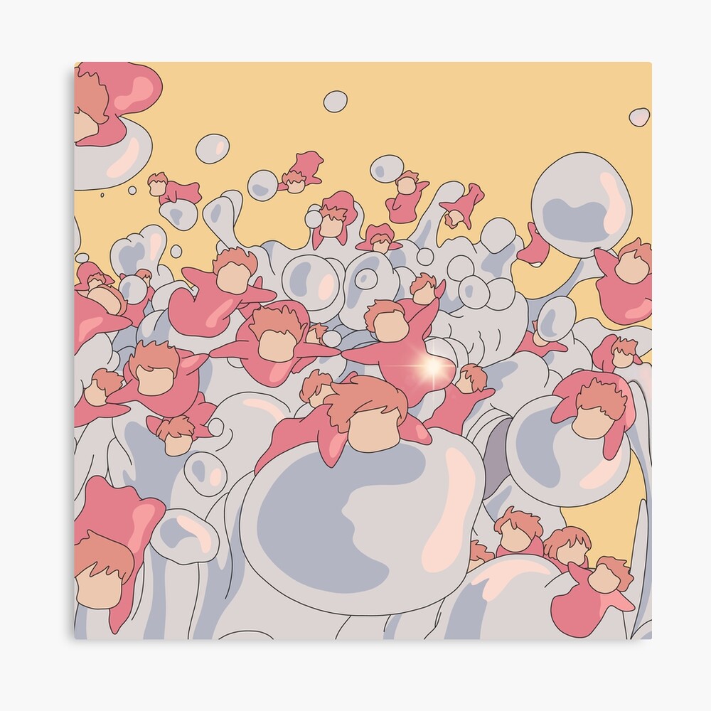 Ponyo Movie Art Poster