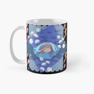 Alternative view of Vintage Iconic Tribute Artwork Ponyo Mug