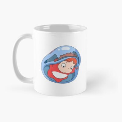 Alternative view of Retro Classic Merchandise Style Ponyo Mug