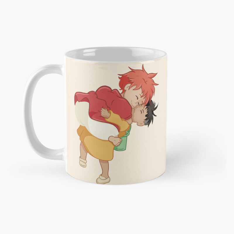 Classic Graphic Print Ponyo Mug - Image 2