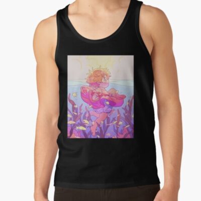 Alternative view of Ponyo Enchanted Sea Spirit Design Tank Top