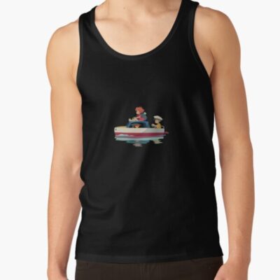 Alternative view of Ponyo And Sosuke Ocean Adventure Artwork Tank Top