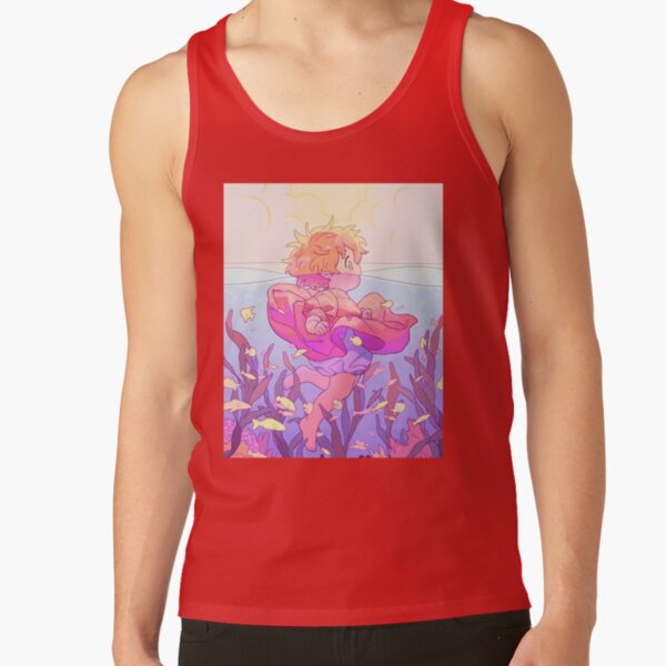 Ponyo Enchanted Sea Spirit Design Tank Top - Image 4