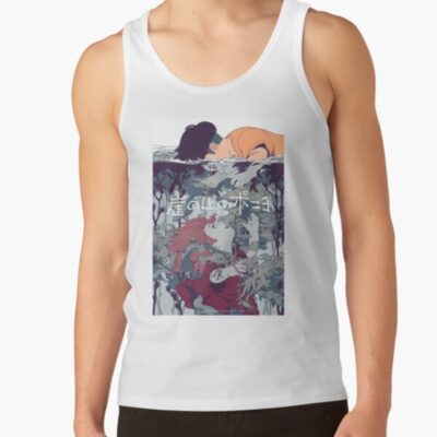 Alternative view of Ponyo And Sosuke Magical Friendship Design Tank Top