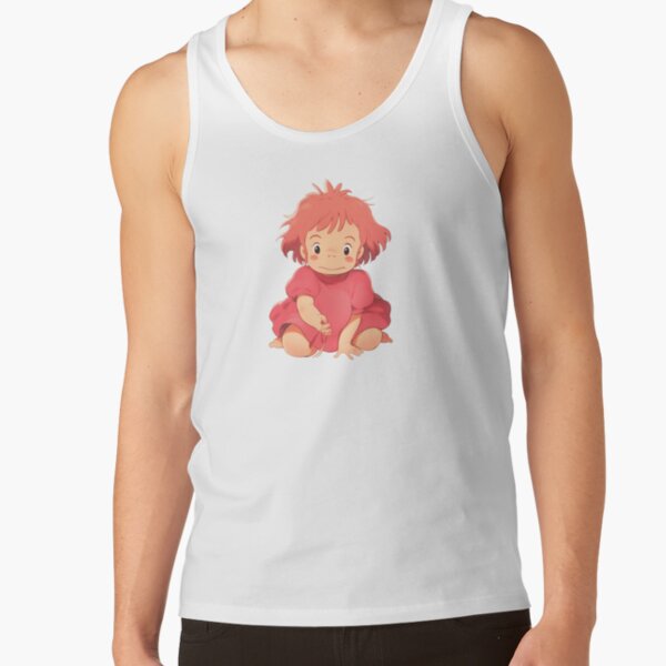 Ponyo Cute Fantasy Artwork Tank Top