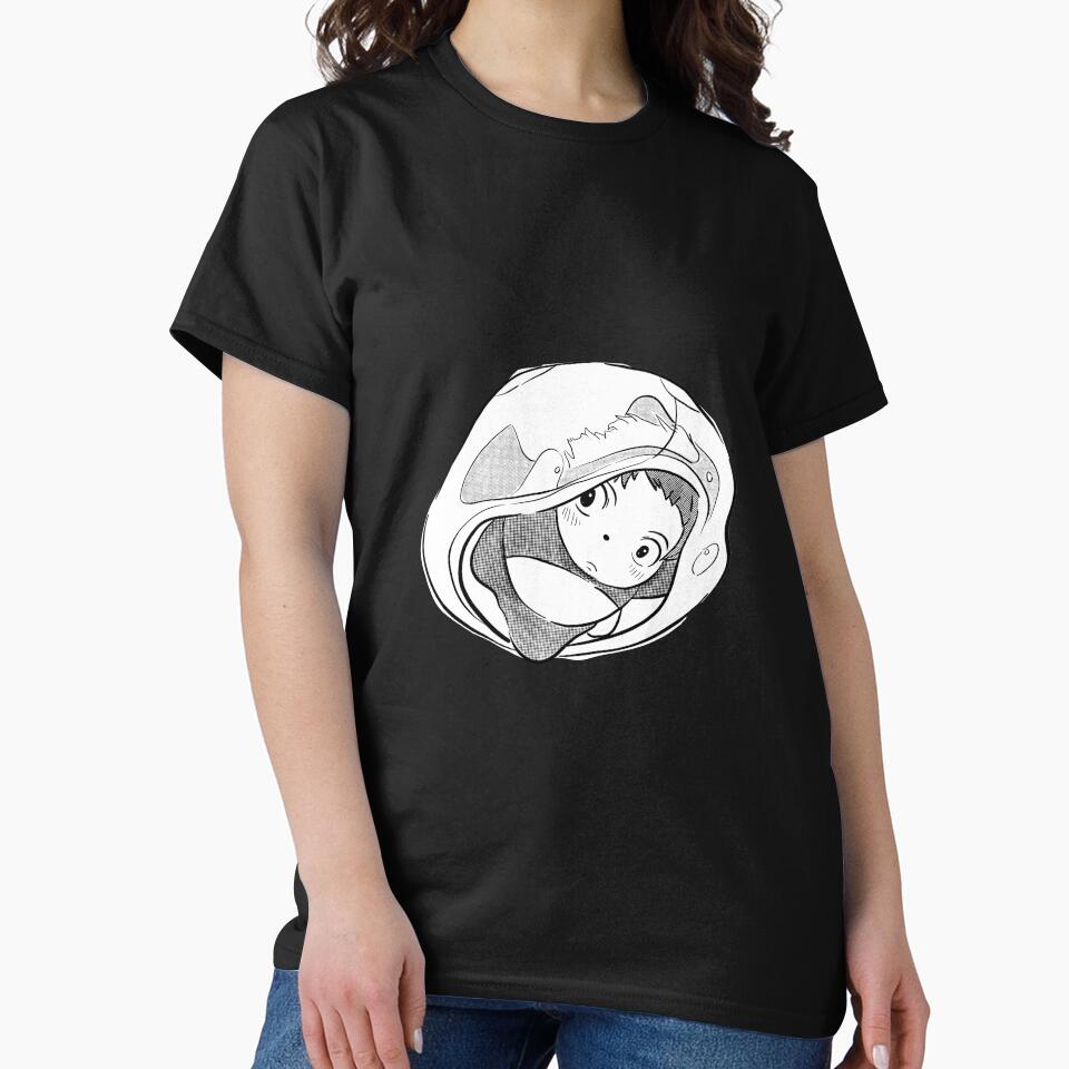 Ponyo Escape Fantasy Design T-shirt - Image 3