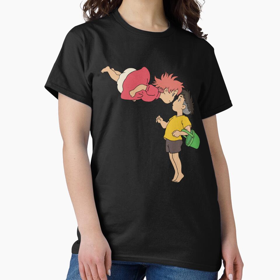 Ponyo And Sosuke Duo T-shirt - Image 2