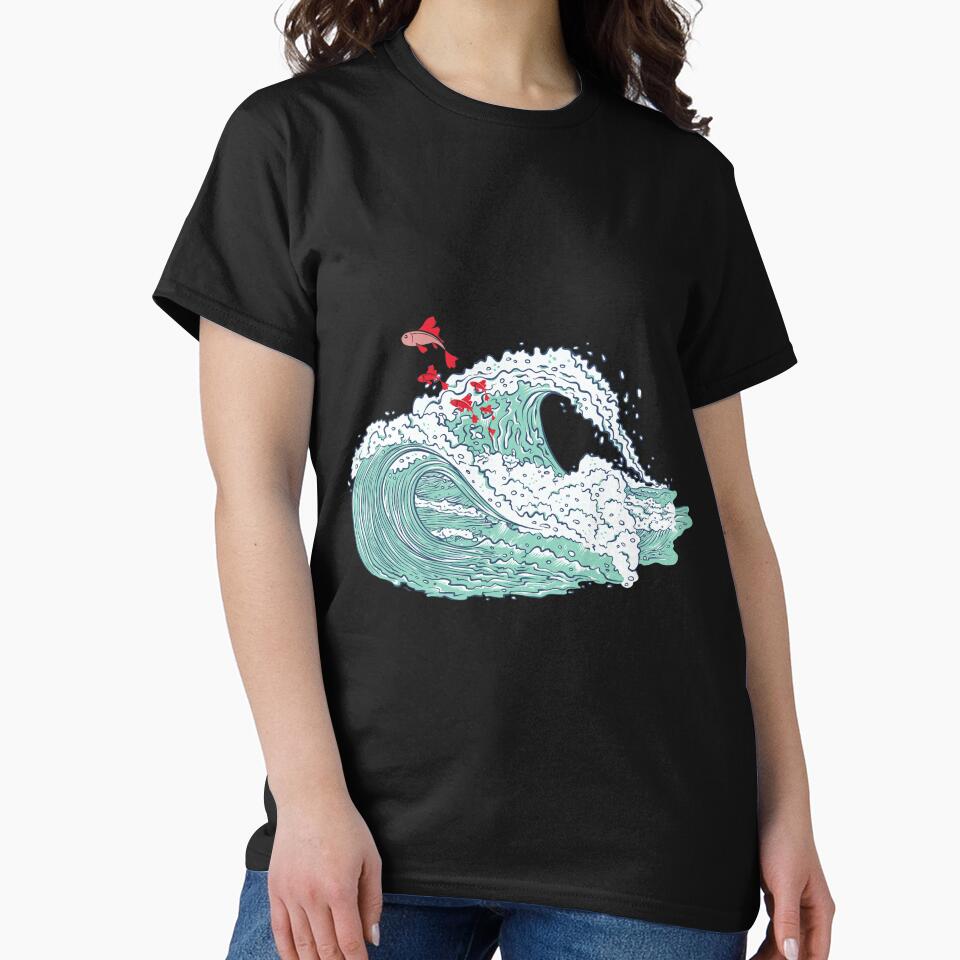 Ponyo Magical Ocean Adventure Design T-shirt - Image 3