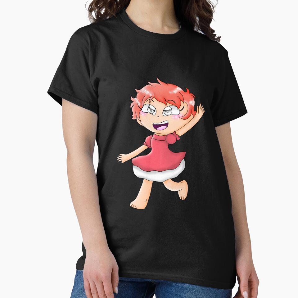 Ponyo Inspired Colorful Artwork T-shirt - Image 3