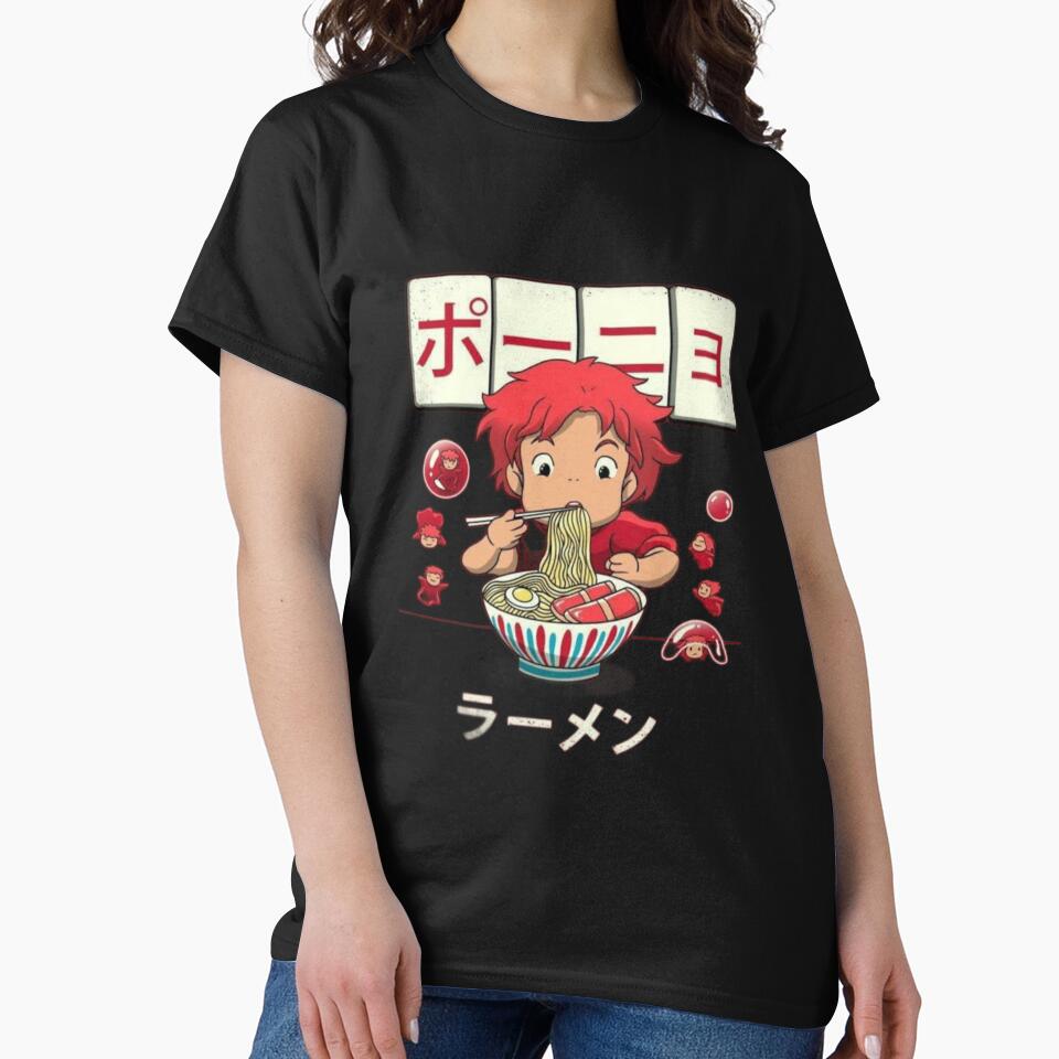 Ponyo Ramen Special Design T-shirt