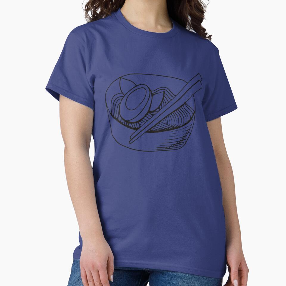 Ponyo Ramen Classic Studio Inspired Design T-shirt - Image 4