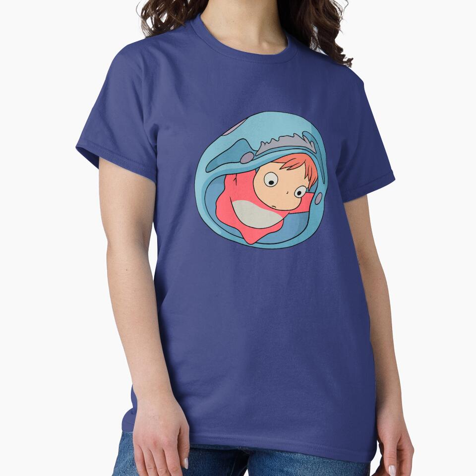 Ponyo Escape Charming Fantasy Artwork T-shirt - Image 4