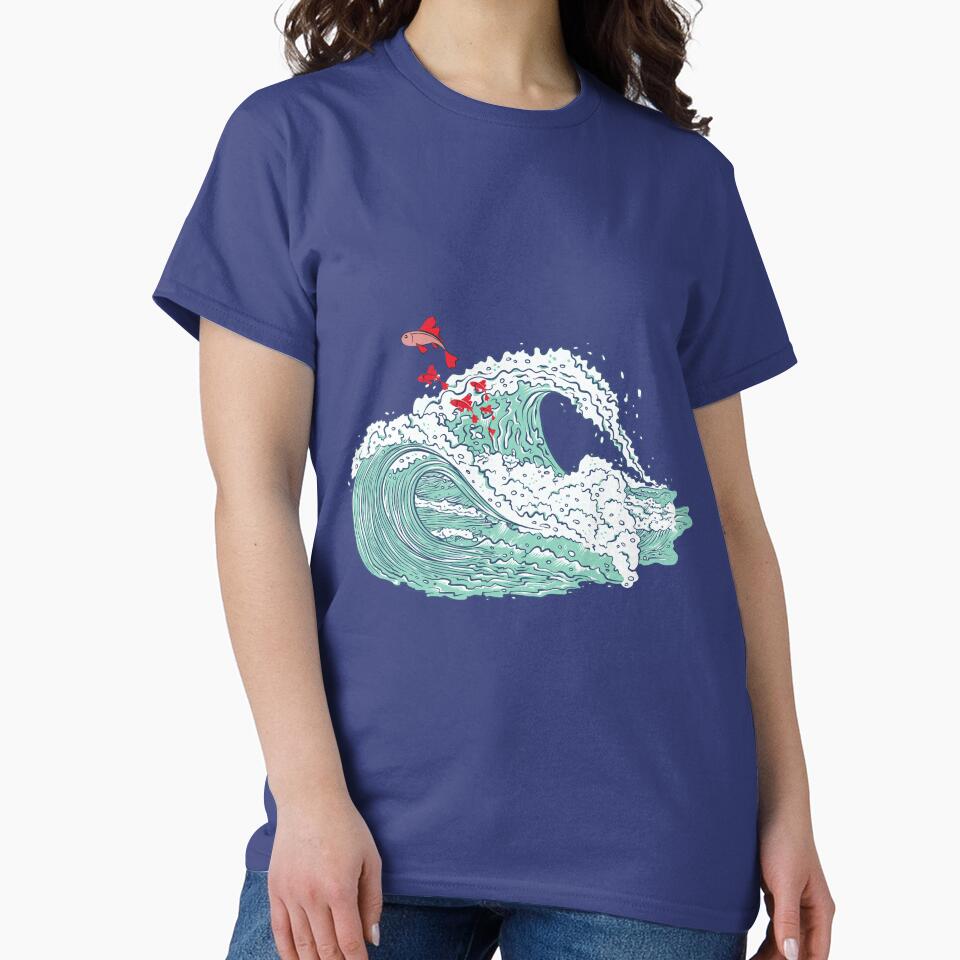Ponyo Magical Ocean Adventure Design T-shirt - Image 4