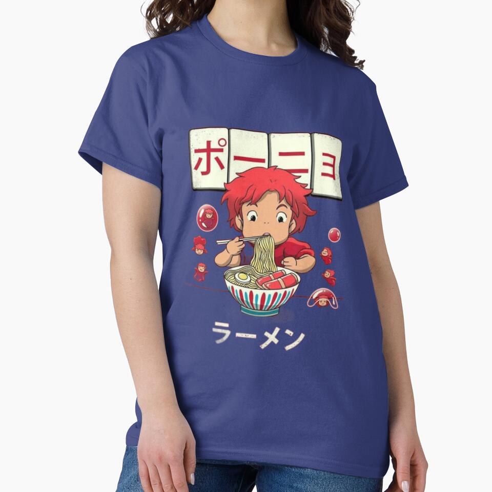 Ponyo Ramen Special Design T-shirt - Image 4
