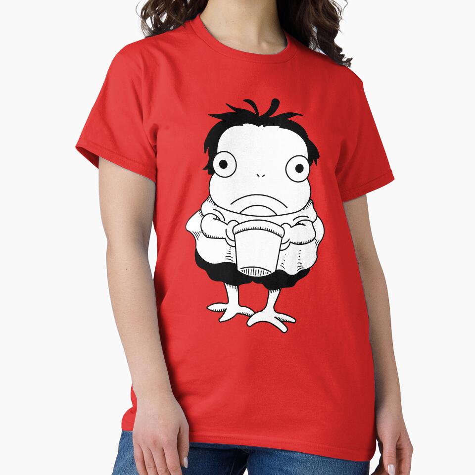 Ponyo Whimsical Seaside Funny Design T-shirt - Image 5