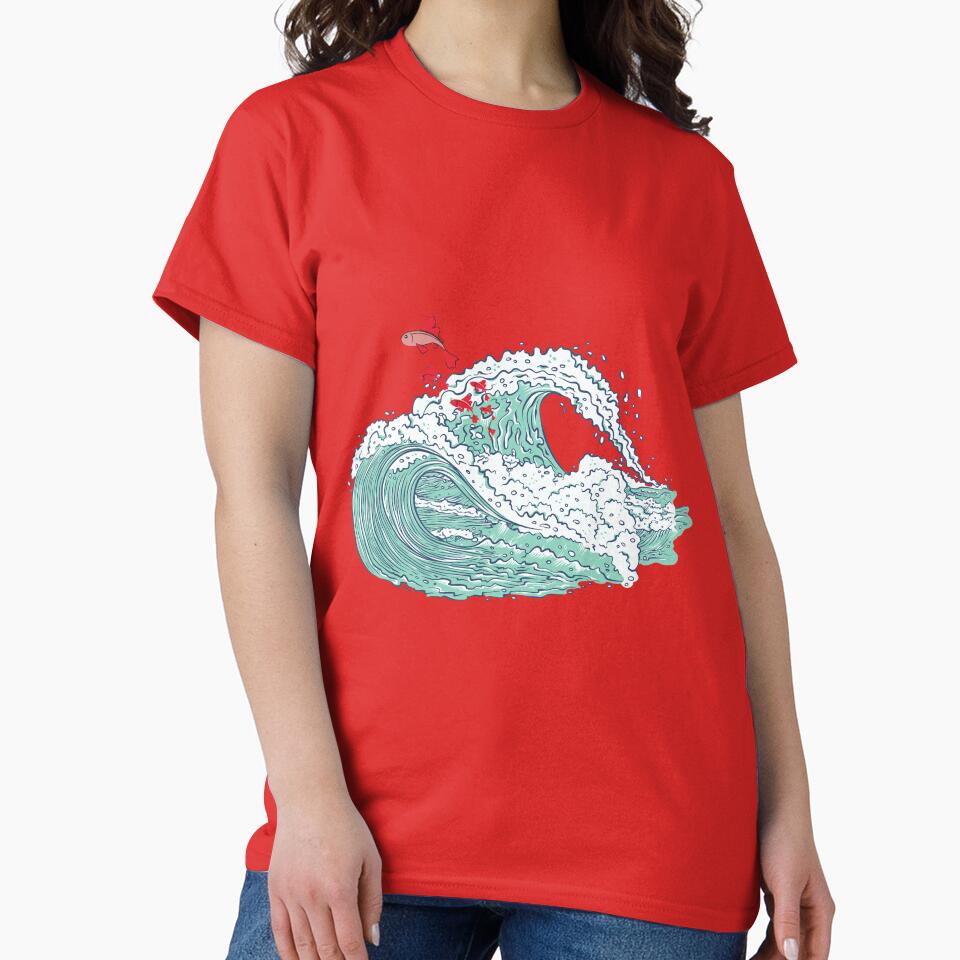 Ponyo Magical Ocean Adventure Design T-shirt - Image 5