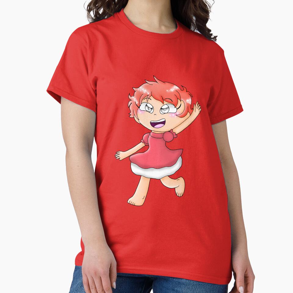 Ponyo Inspired Colorful Artwork T-shirt - Image 5