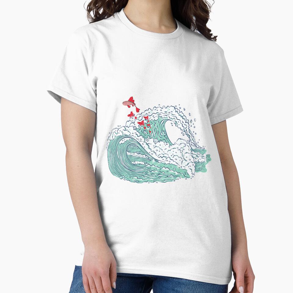 Ponyo Magical Ocean Adventure Design T-shirt - Image 2