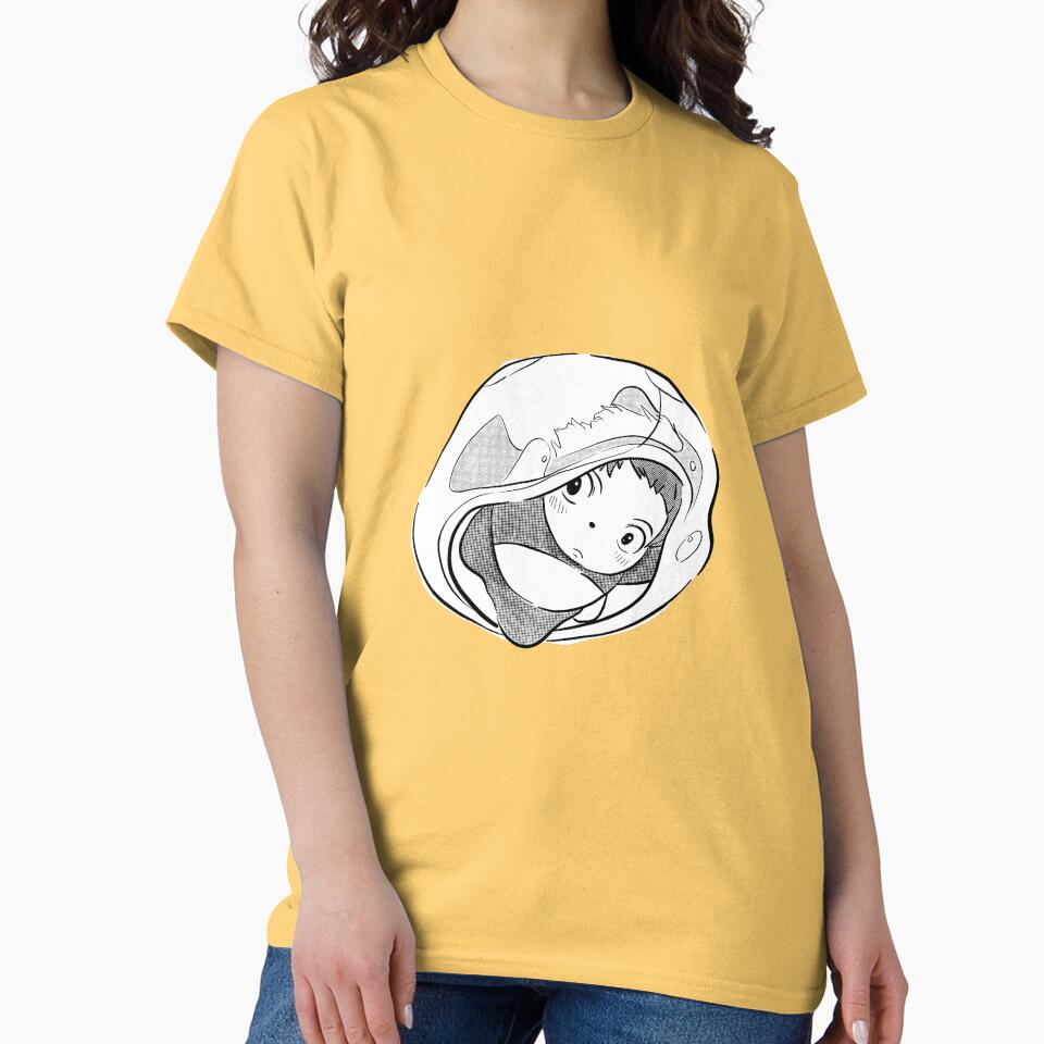 Ponyo Escape Fantasy Design T-shirt