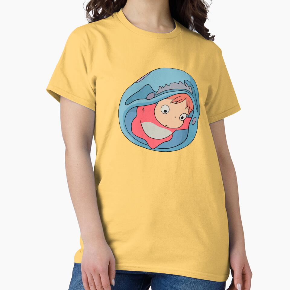 Ponyo Escape Charming Fantasy Artwork T-shirt - Image 6