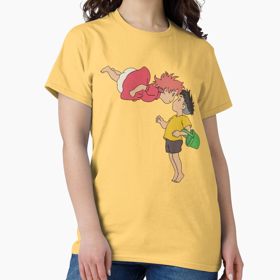 Ponyo And Sosuke Duo T-shirt - Image 6