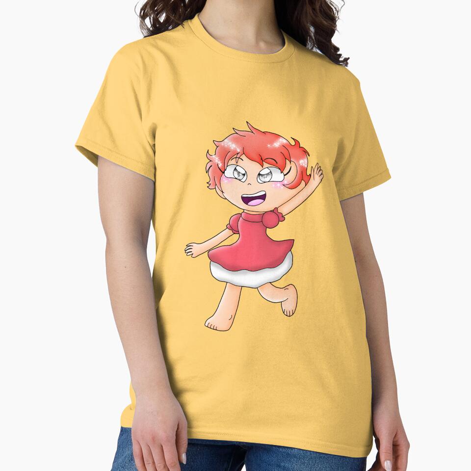 Ponyo Inspired Colorful Artwork T-shirt - Image 6