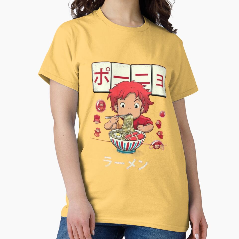 Ponyo Ramen Special Design T-shirt - Image 6