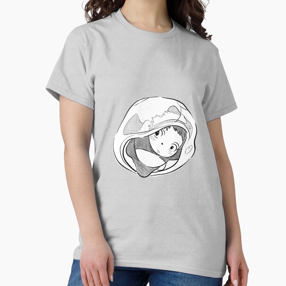 Ponyo Escape Fantasy Design T-shirt - Image 4