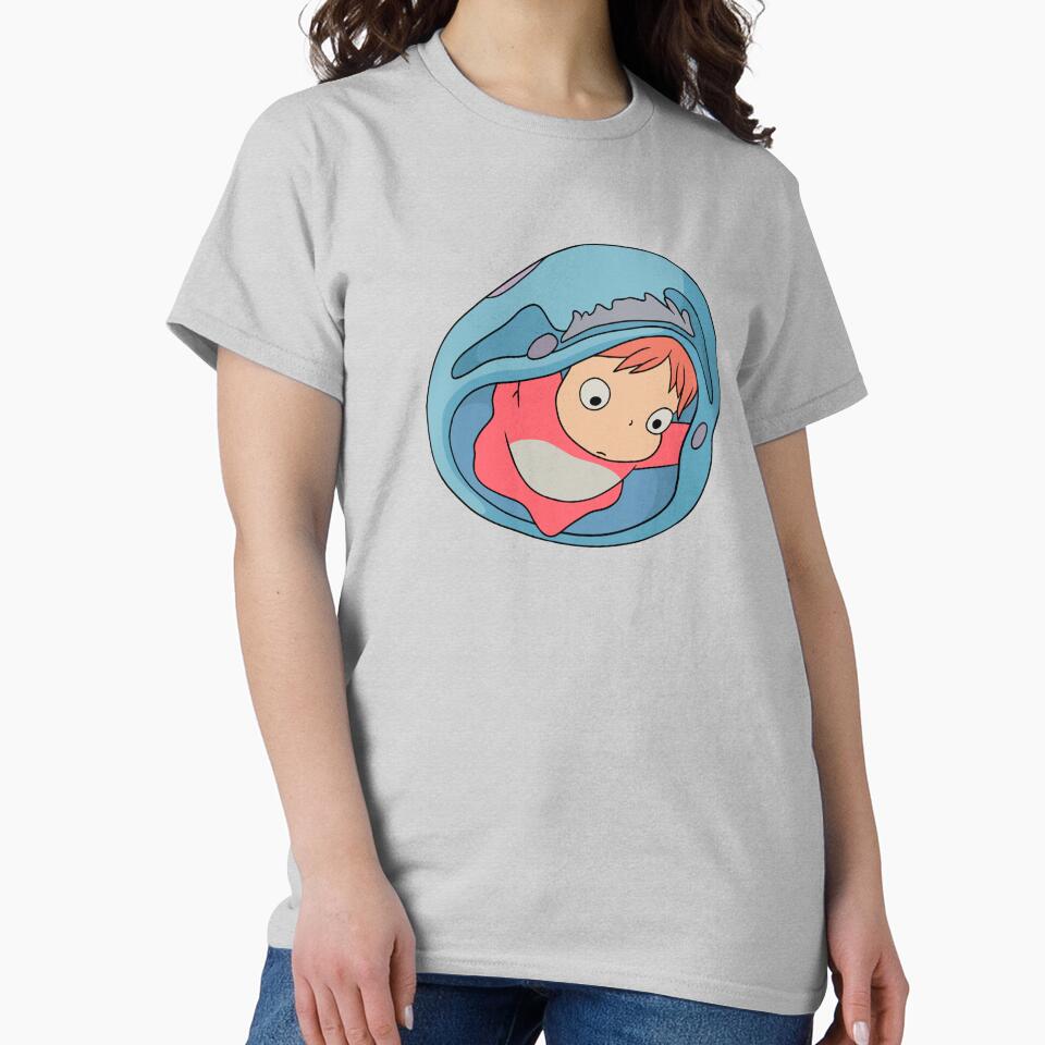 Ponyo Escape Charming Fantasy Artwork T-shirt - Image 3
